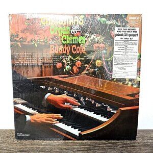 Christmas Organ & Chimes by Buddy Cole 12" LP Vinyl Holiday  Record Pickwick